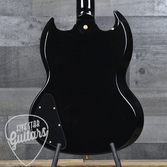 Pre-Owned Gibson SG Custom (Demo Shop) - Ebony with Hard Shell Case