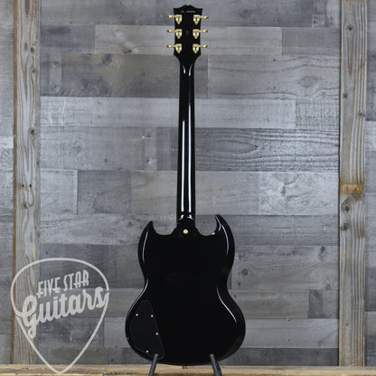 Pre-Owned Gibson SG Custom (Demo Shop) - Ebony with Hard Shell Case