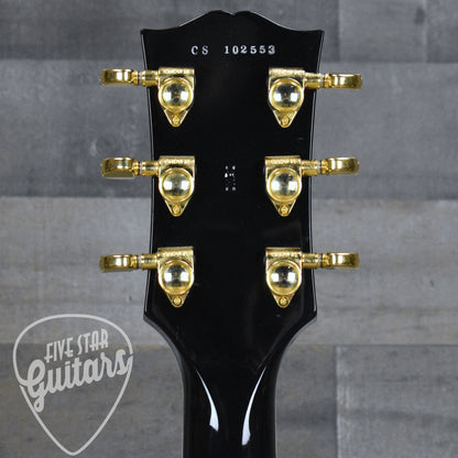 Pre-Owned Gibson SG Custom (Demo Shop) - Ebony with Hard Shell Case