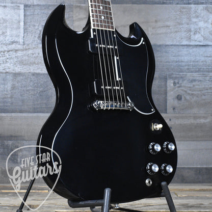 Pre-Owned Gibson SG Special - Ebony with Hard Shell Case
