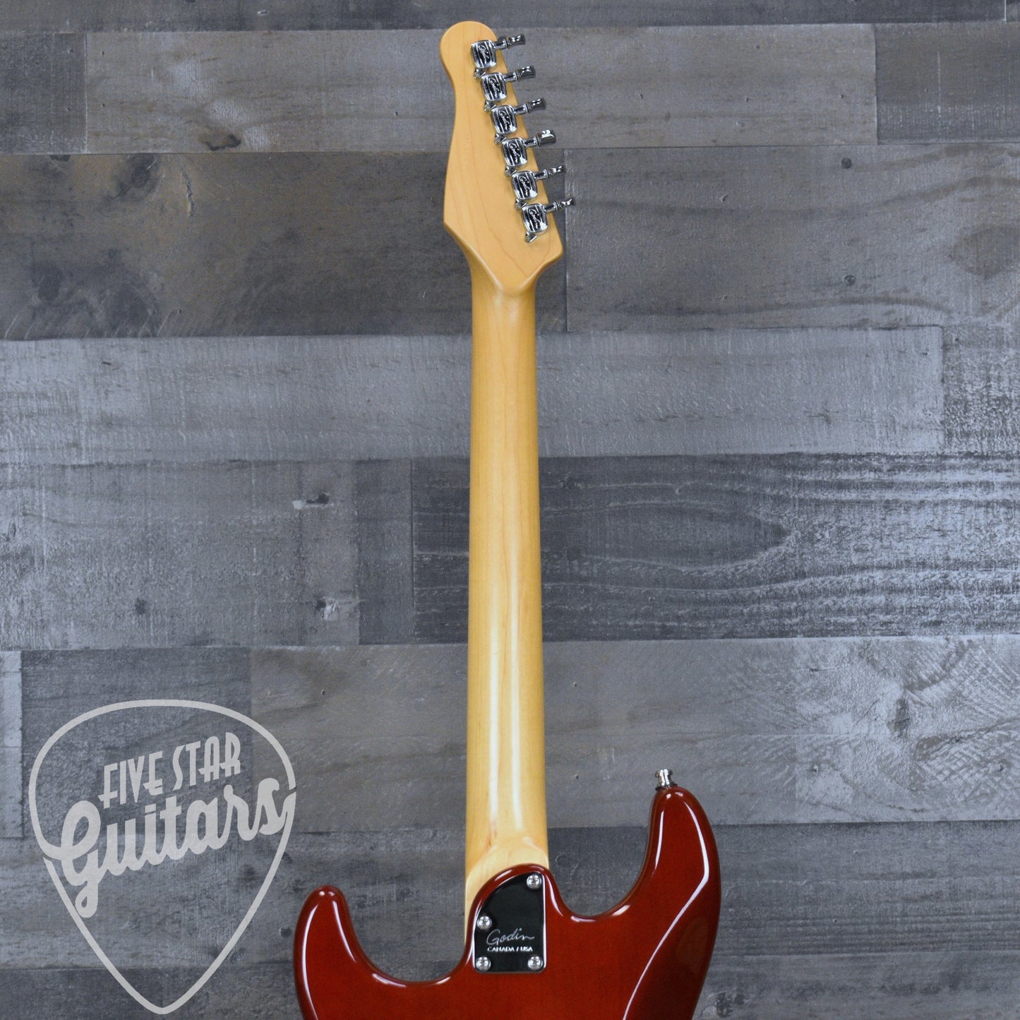 Pre-Owned Godin Session LTD - Cherry Burst with Gigbag