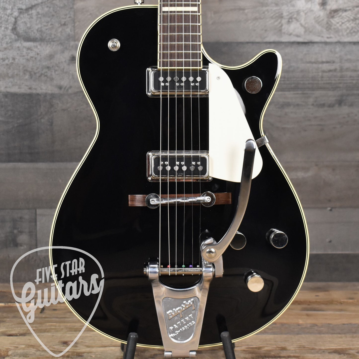 Pre-Owned Gretsch 6128T-53 - Black with Hard Shell Case