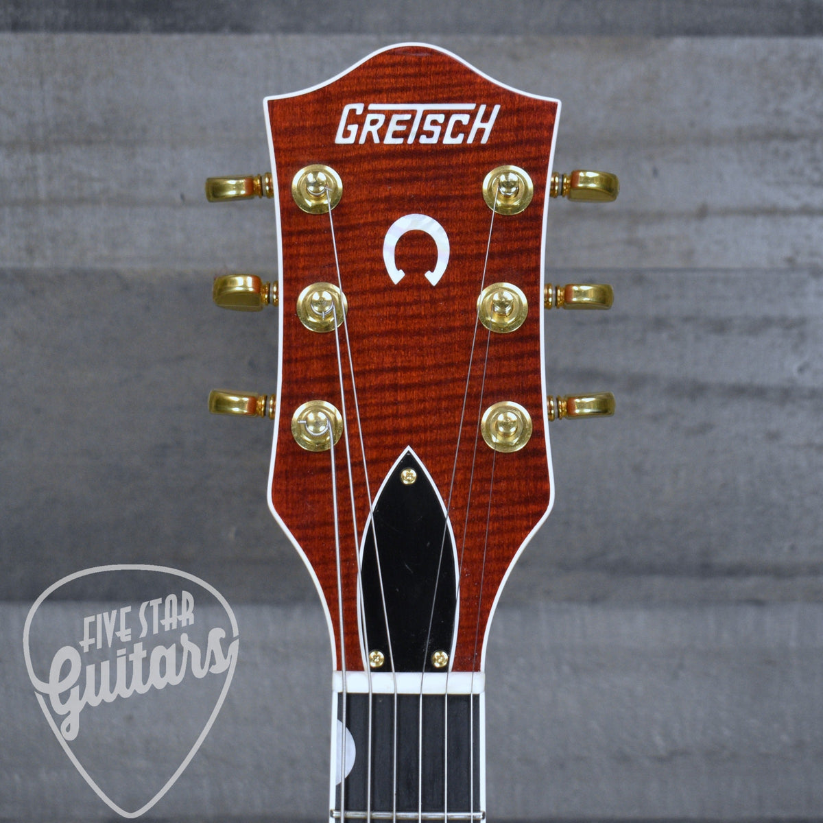 Pre-Owned Gretsch Chet Atkins G6120 - Orange Stain with Hardshell Case