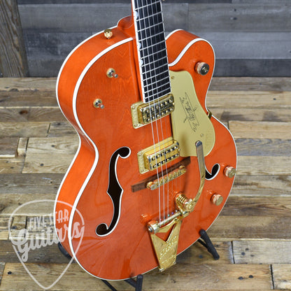 Pre-Owned Gretsch Chet Atkins G6120 - Orange Stain with Hardshell Case