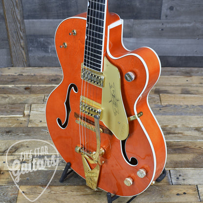 Pre-Owned Gretsch Chet Atkins G6120 - Orange Stain with Hardshell Case
