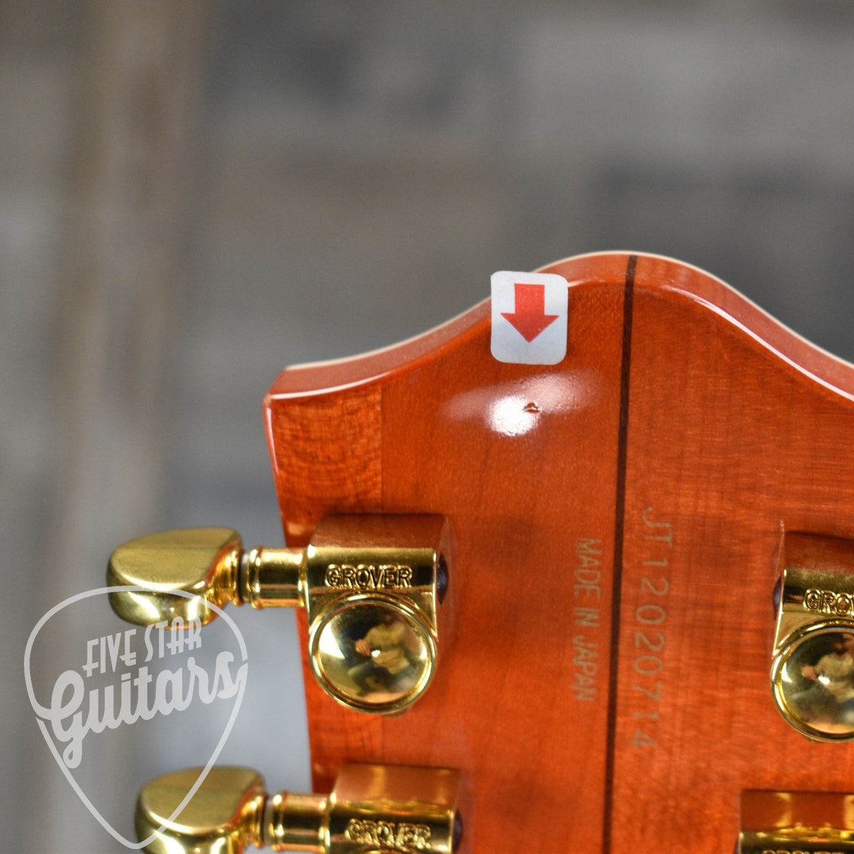 Pre-Owned Gretsch Chet Atkins G6120 - Orange Stain with Hardshell Case