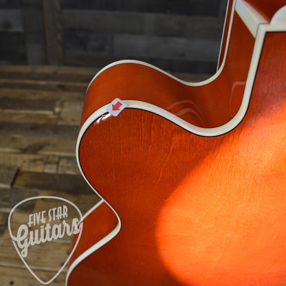 Pre-Owned Gretsch Chet Atkins G6120 - Orange Stain with Hardshell Case
