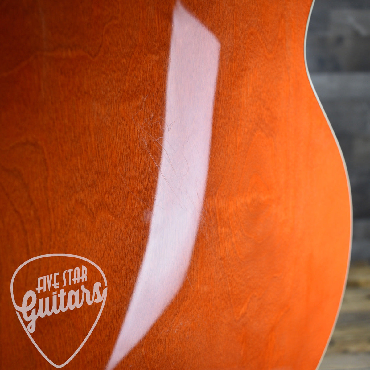 Pre-Owned Gretsch Chet Atkins G6120 - Orange Stain with Hardshell Case