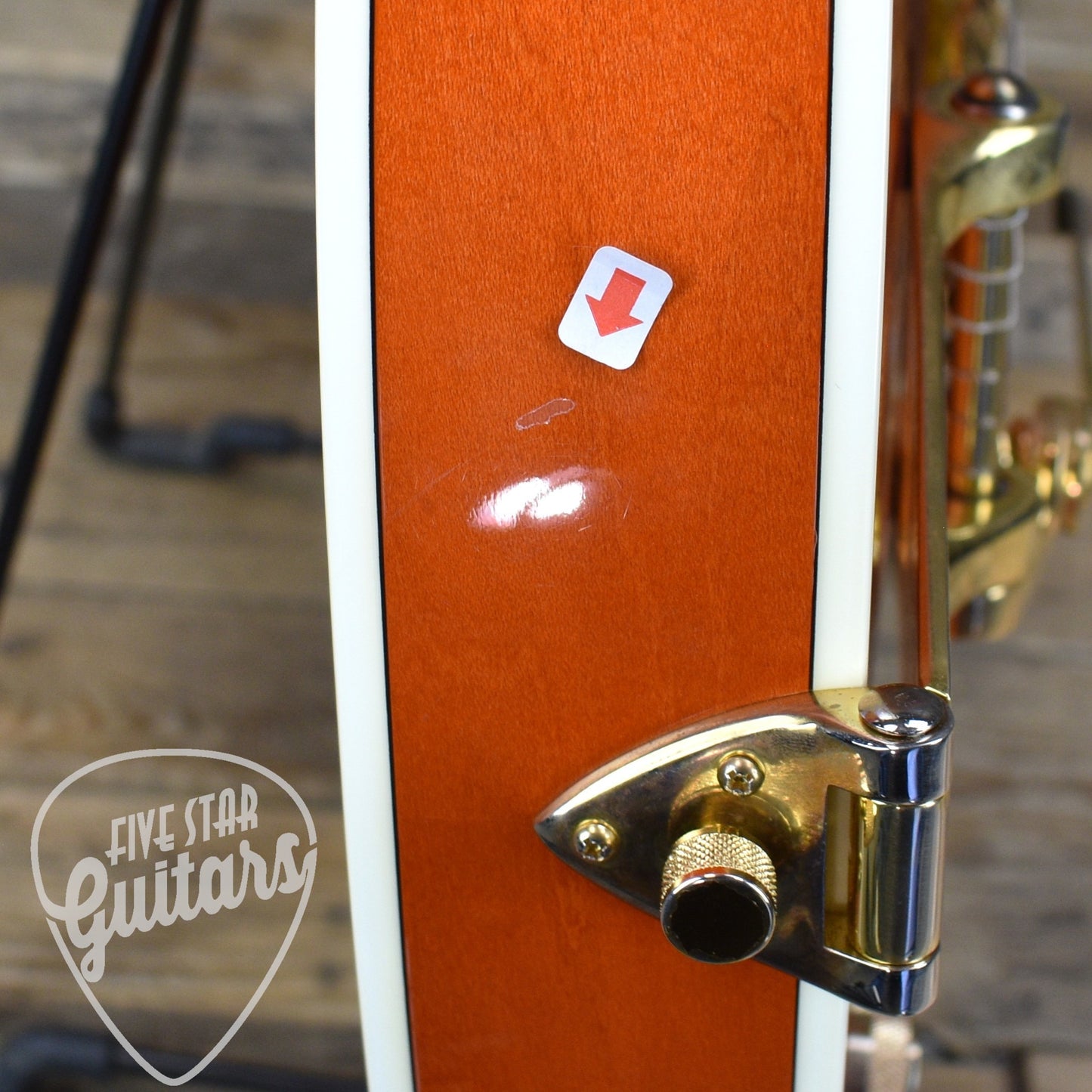 Pre-Owned Gretsch Chet Atkins G6120 - Orange Stain with Hardshell Case