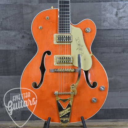 Pre-Owned Gretsch Chet Atkins G6120 - Orange Stain with Hardshell Case