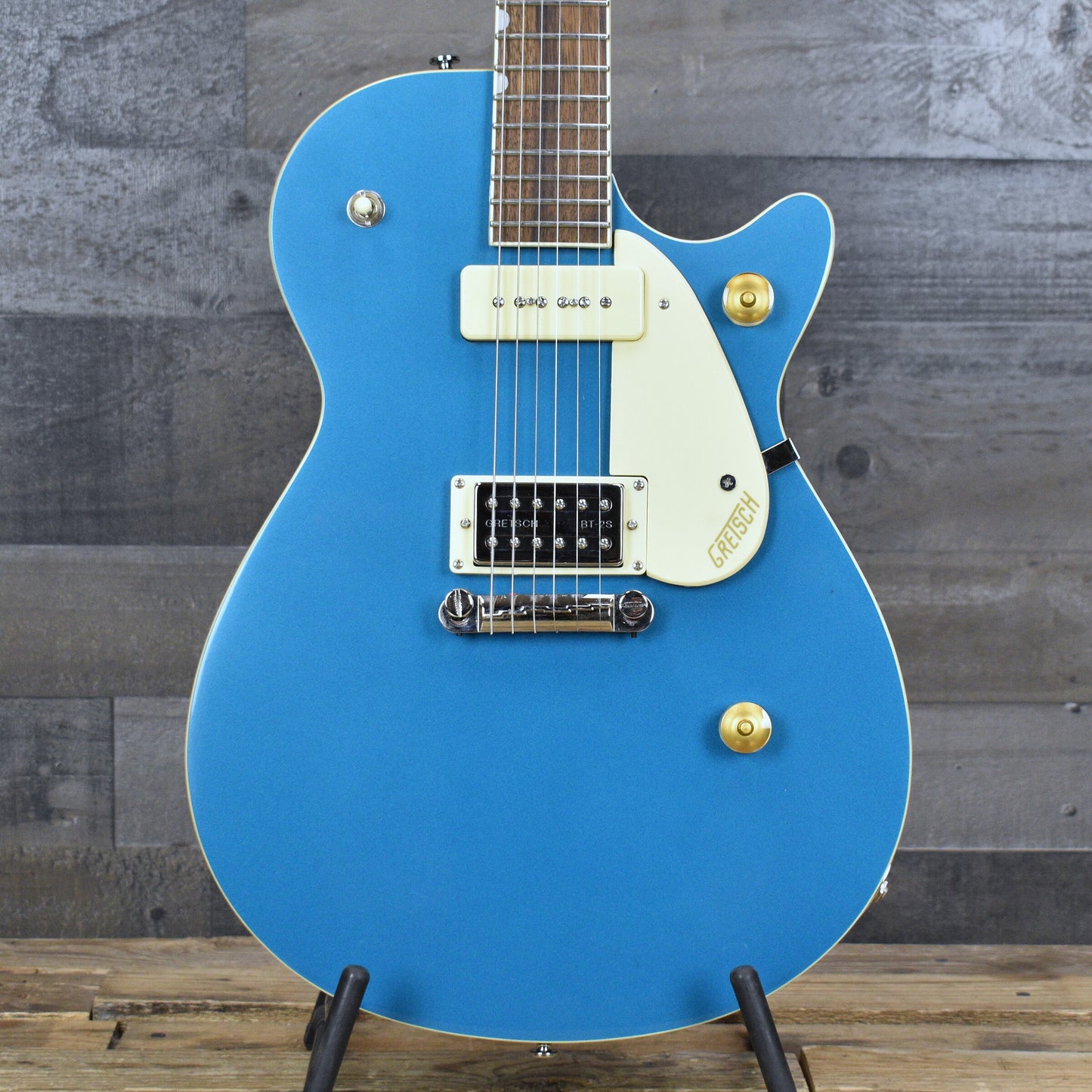 Pre-Owned Gretsch Streamliner Junior Jet Club G2215 - Ocean Turquoise