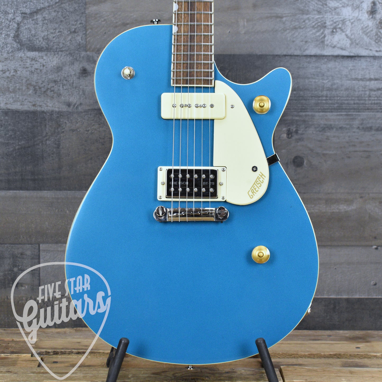 Pre-Owned Gretsch Streamliner Junior Jet Club G2215 - Ocean Turquoise