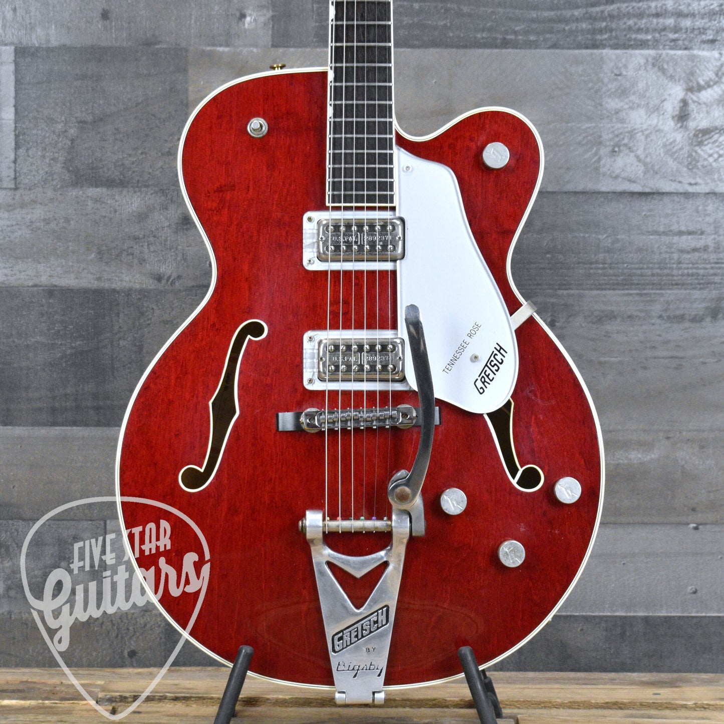 Pre-Owned Gretsch G6119 Tennessee Rose - Wine Red with Hardshell Case