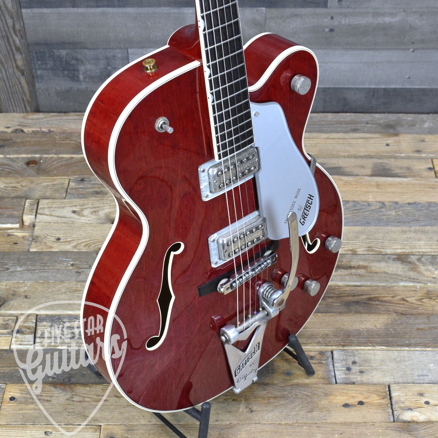 Pre-Owned Gretsch G6119 Tennessee Rose - Wine Red with Hardshell Case