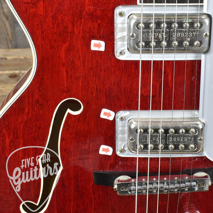 Pre-Owned Gretsch G6119 Tennessee Rose - Wine Red with Hardshell Case