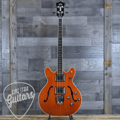 Pre-Owned Guild Starfire Bass II - Natural with Hardshell Case
