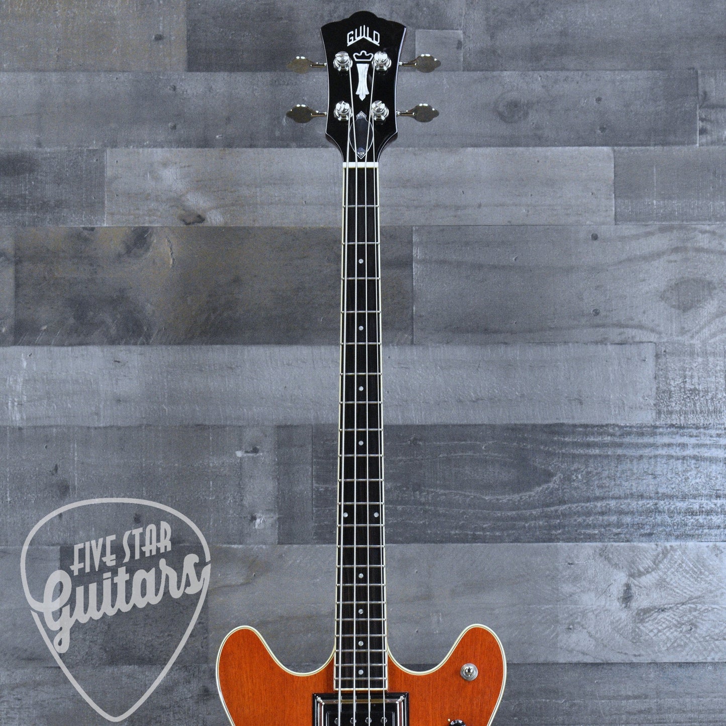 Pre-Owned Guild Starfire Bass II - Natural with Hardshell Case