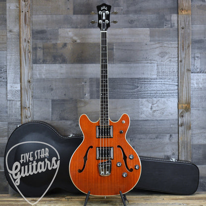 Pre-Owned Guild Starfire Bass II - Natural with Hardshell Case