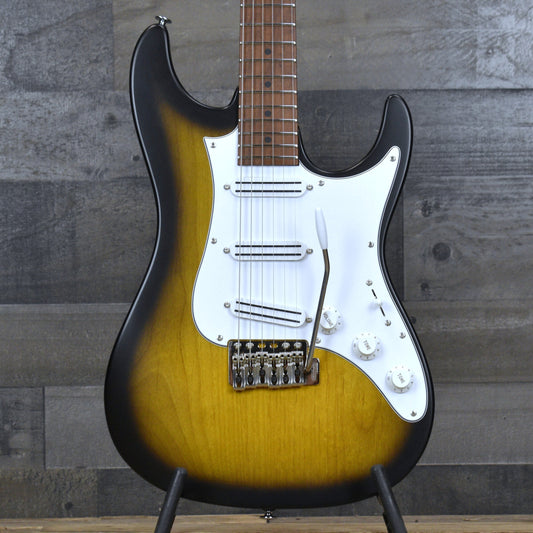 Pre-Owned Ibanez ATZ100-SBT Andy Timmons Signature - Sunburst with Hardshell Case