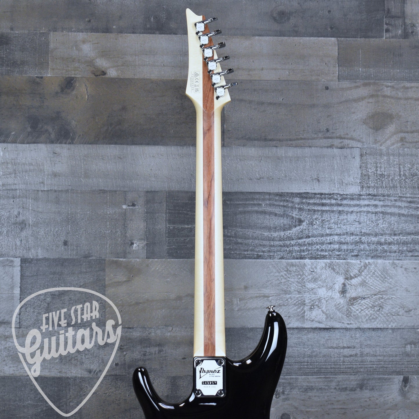 Pre-Owned Ibanez Joe Satriani JS1BKP - Black Paisley with Hardshell Case