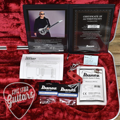 Pre-Owned Ibanez Joe Satriani JS1BKP - Black Paisley with Hardshell Case