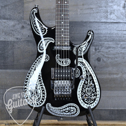 Pre-Owned Ibanez Joe Satriani JS1BKP - Black Paisley with Hardshell Case