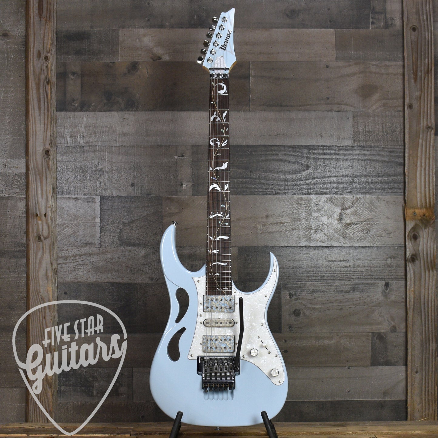 Pre-Owned Ibanez PIA3761C Steve Vai Signature - Blue Powder with Hardshell Case