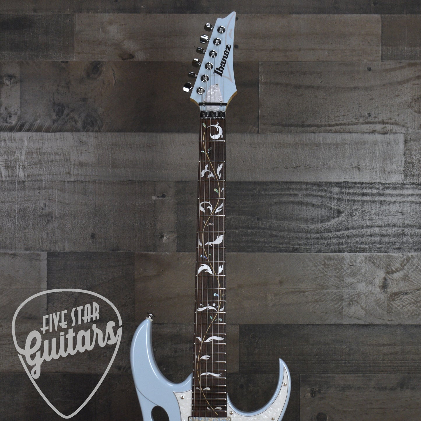 Pre-Owned Ibanez PIA3761C Steve Vai Signature - Blue Powder with Hardshell Case