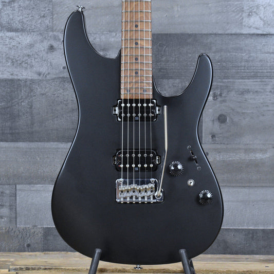 Pre-Owned Ibanez Prestige AZ2402 - Flat Black with Hard Shell Case