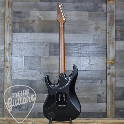 Pre-Owned Ibanez Prestige AZ2402 - Flat Black with Hard Shell Case