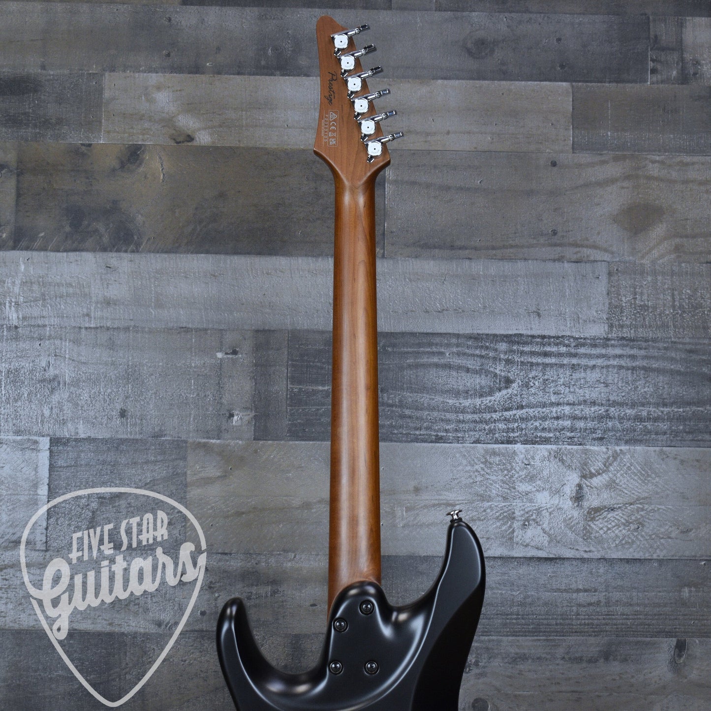 Pre-Owned Ibanez Prestige AZ2402 - Flat Black with Hard Shell Case