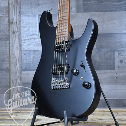 Pre-Owned Ibanez Prestige AZ2402 - Flat Black with Hard Shell Case
