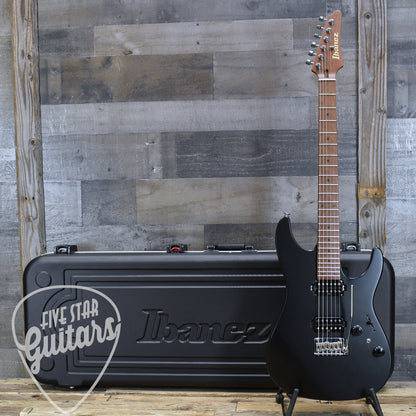 Pre-Owned Ibanez Prestige AZ2402 - Flat Black with Hard Shell Case