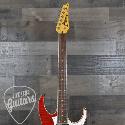 Pre-Owned Ibanez RT650GF - Transparent Red with Hardshell case