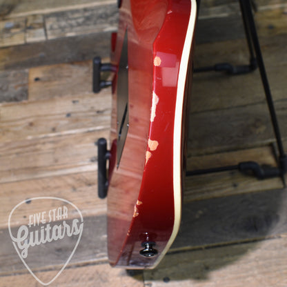 Pre-Owned Ibanez RT650GF - Transparent Red with Hardshell case