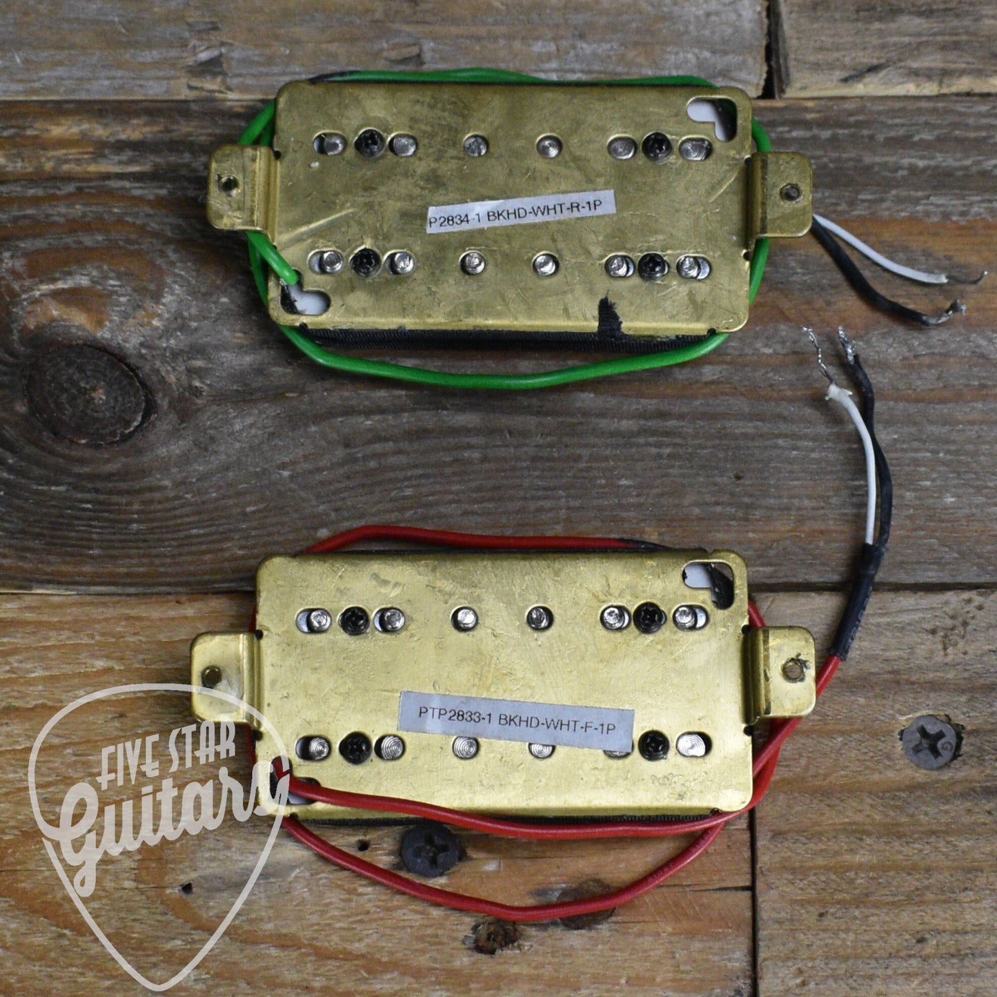 Pre-Owned Jackson BKHD  F-1P/R-1P pickup set