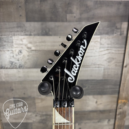 Pre-Owned Jackson X Series Kelly KEXMG - White with Black Bevels with Hard Shell Case