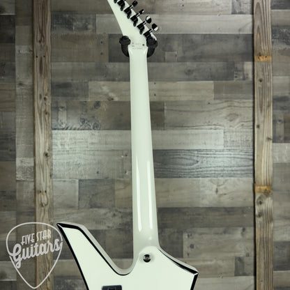 Pre-Owned Jackson X Series Kelly KEXMG - White with Black Bevels with Hard Shell Case