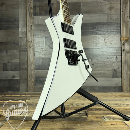Pre-Owned Jackson X Series Kelly KEXMG - White with Black Bevels with Hard Shell Case