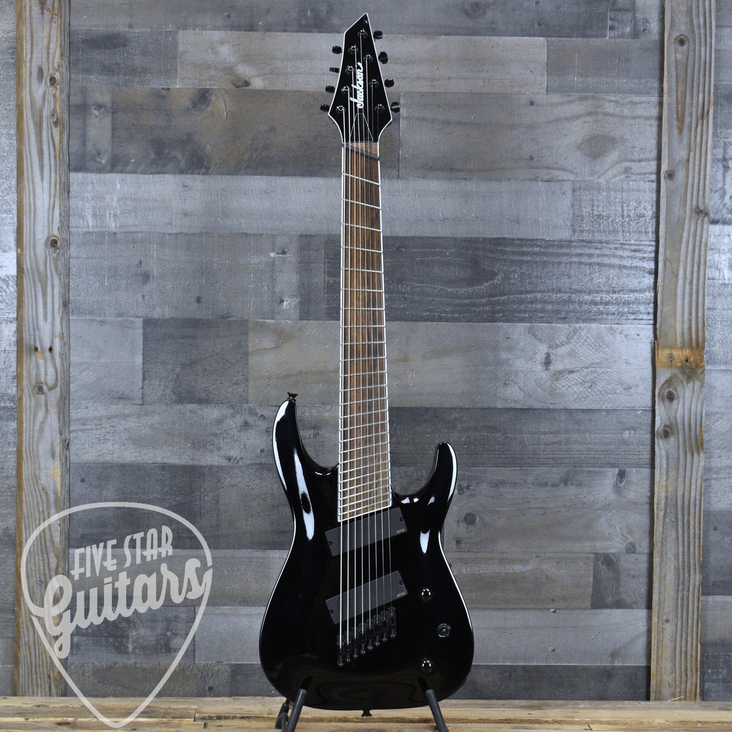 Pre-Owned Jackson X Series Soloist SLAT8 - Gloss Black