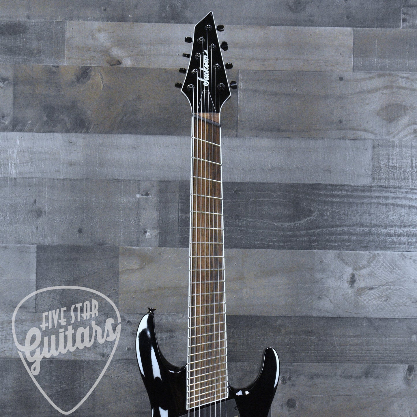 Pre-Owned Jackson X Series Soloist SLAT8 - Gloss Black