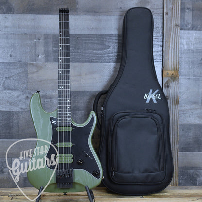 Pre-Owned Kiesel Headless Delos - Olive Drab with Gigbag