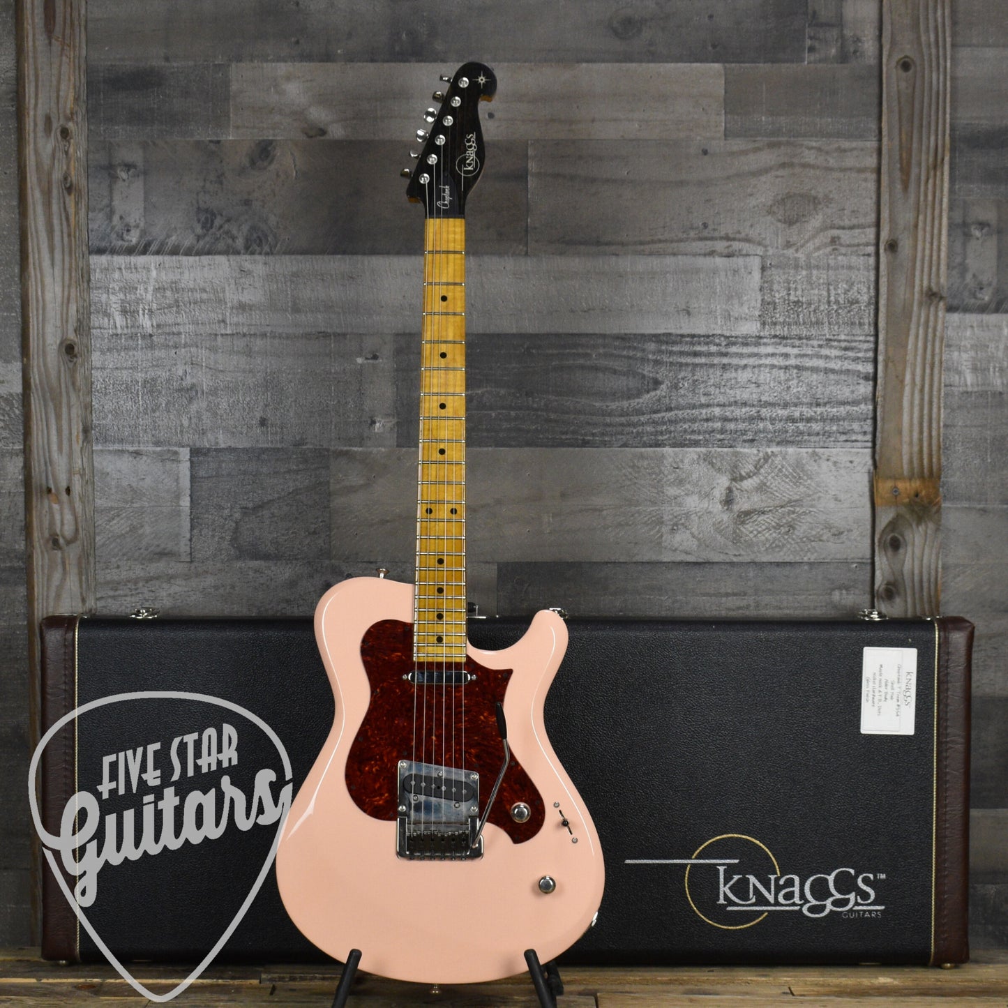 Pre-Owned Knaggs Choptank "T" Trem - Shell Pink with Hard Shell Case