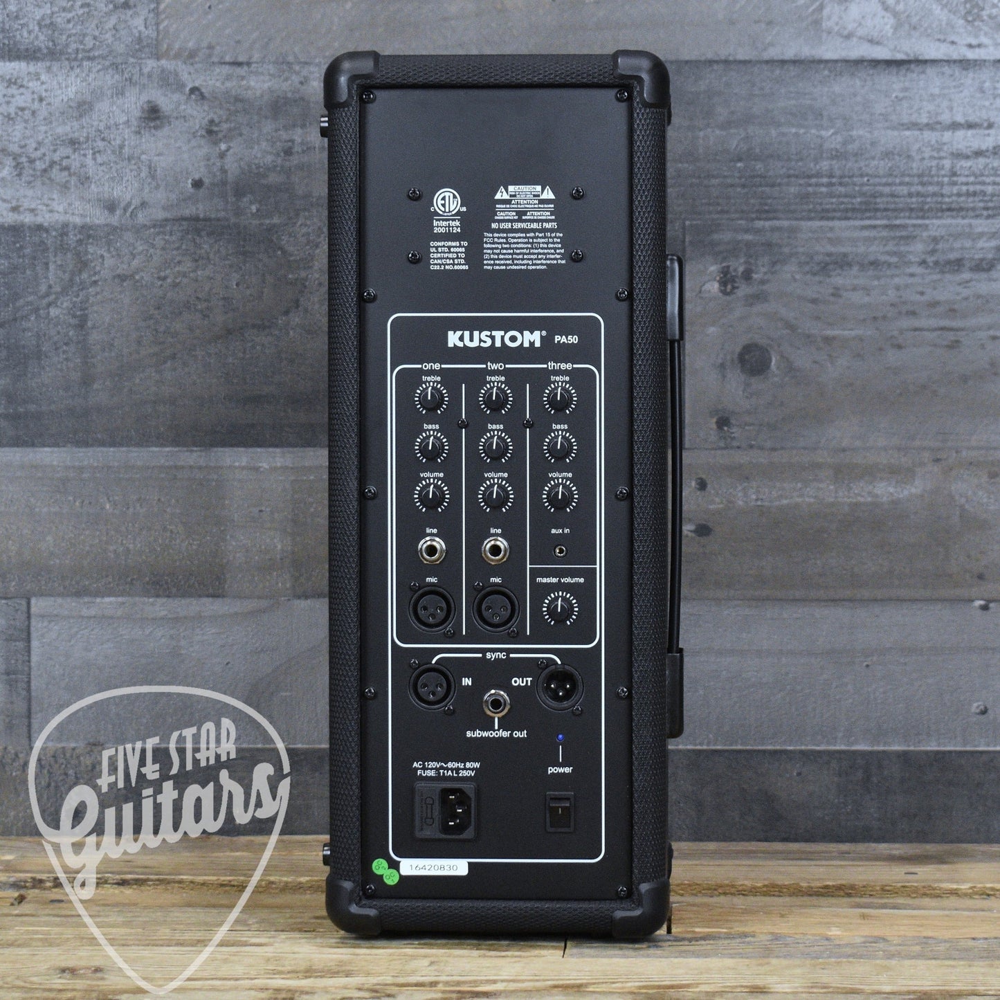 Pre-Owned Kustom PA50 Portable PA Amplifier