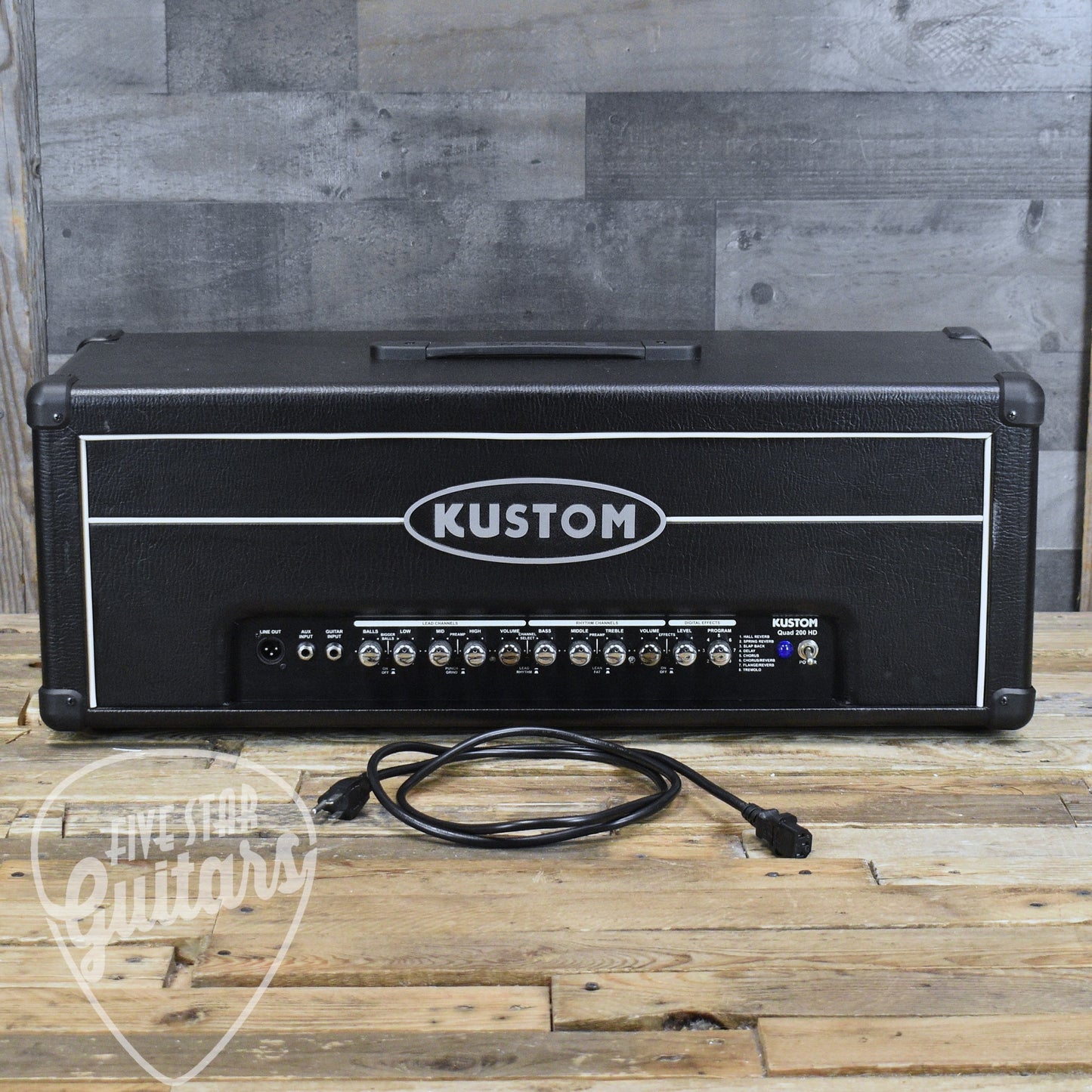 Pre-Owned Kustom Quad 200 HD Head
