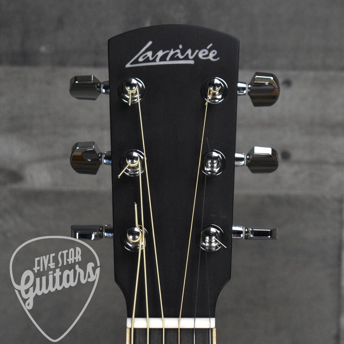 Pre-Owned Larrivee LV-03Z Zebrawood with Hard Shell Case