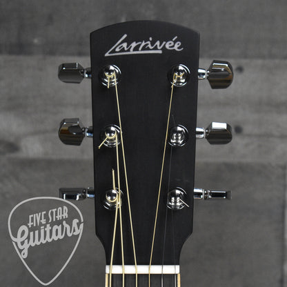 Pre-Owned Larrivee LV-03Z Zebrawood with Hard Shell Case