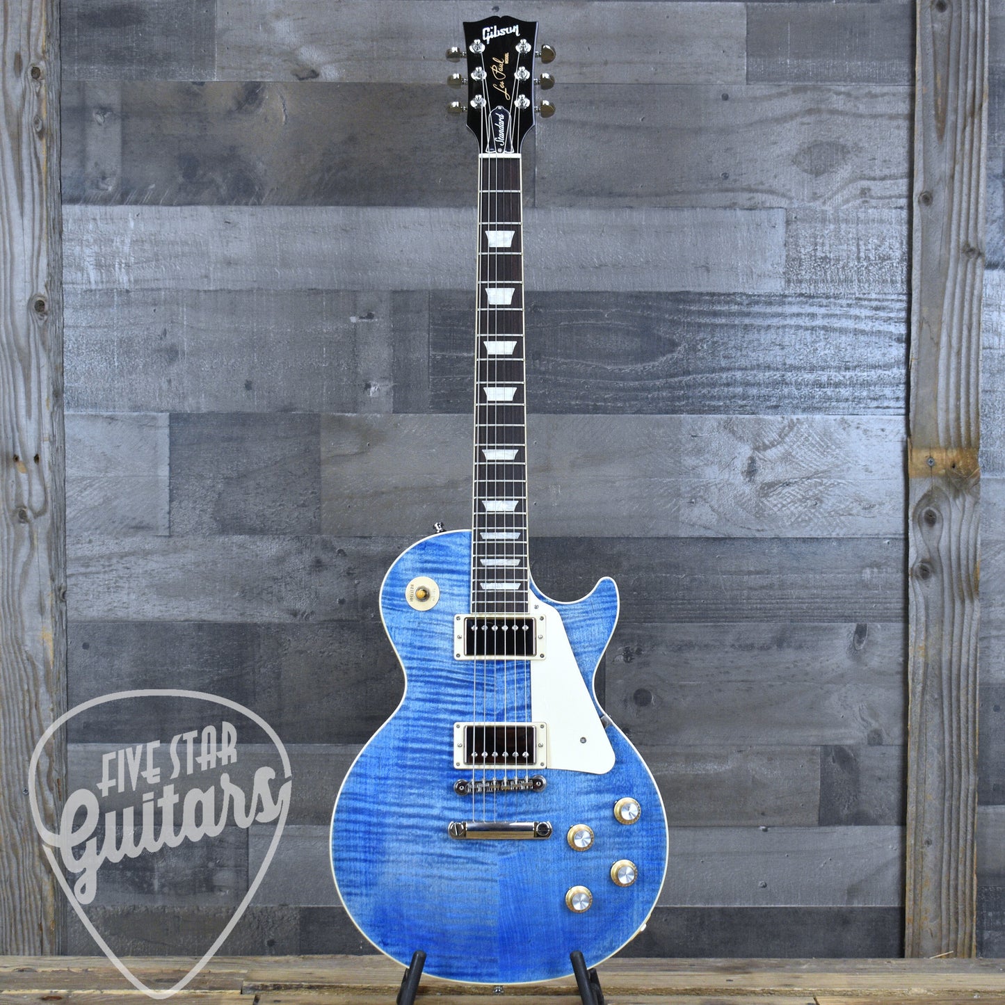 Pre-Owned Gibson Les Paul Standard 60s - Ocean Blue with Hardshell Case