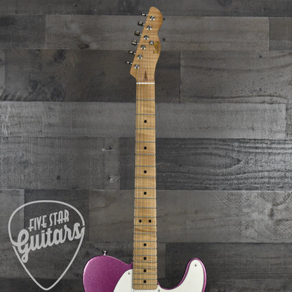 Pre-Owned LsL Instruments Bad Bone 1-Purple Sparkle  Relic with Hardshell Case