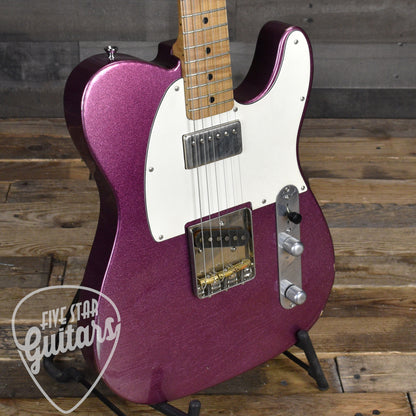 Pre-Owned LsL Instruments Bad Bone 1-Purple Sparkle  Relic with Hardshell Case